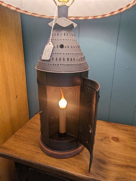 Punched Tin Lamp Roth Brader Furniture