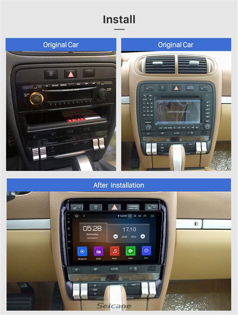 Porsche Cayenne Radio Upgrade Installation