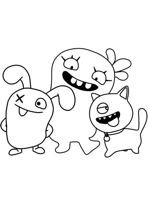 UglyDolls coloring pages