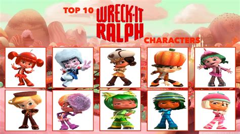 Top 10 Wreck it Ralph Characters by leolion2009 on DeviantArt