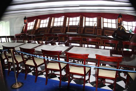 Hms Victory War Ship Admirals Cabin Richard Spiegelman Flickr