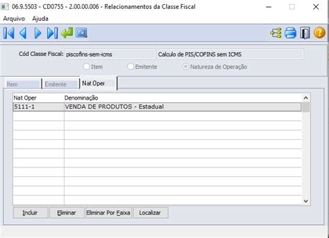 Cross Segmentos Linha Datasul Mre Configurador De Tributos