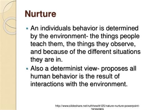 Child Psychology: Nature Vs. Nurture