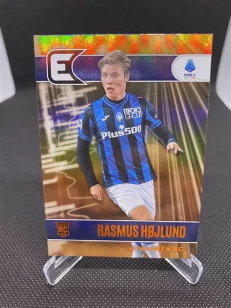 2022 23 Panini Chronicles Serie A Rasmus Hojlund Essentials Bronze