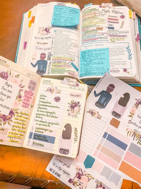 Bible Journaling Espa Ol Imprimibles Para Biblia De Apuntes Hoja De