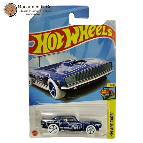 Hot Wheels 67 Camaro Blue Toy Macanoco And Co