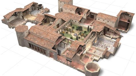 Reconstrucción Virtual Villa Romana La Olmeda