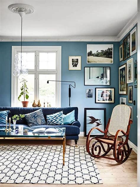 Navy Sofas For Elegant Living Rooms Digsdigs