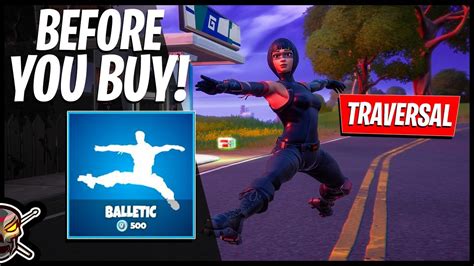 The NEW BALLETIC Traversal Emote Gameplay Before You Buy Fortnite