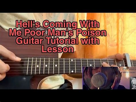 Poor Man S Poison Hell S Comin With Me Easy Guitar Tutorial