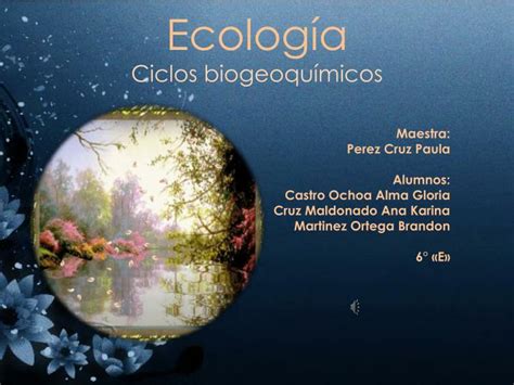 Ppt Ecología Ciclos Biogeoquímicos Powerpoint Presentation Id 2356651