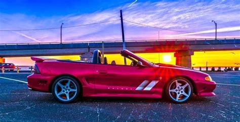 One Of Three 1995 Saleen S 351 Mustang Convertible Was Seldom Used And