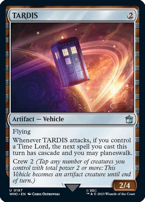 MtG Universes Beyond Doctor Who Complete Visual Spoiler