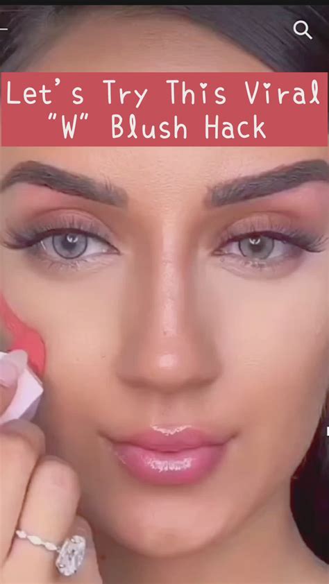 Marjan On Instagram Have You Tried This Viral Blush Hack 😍 ️ Paintedbyspencer Makeup