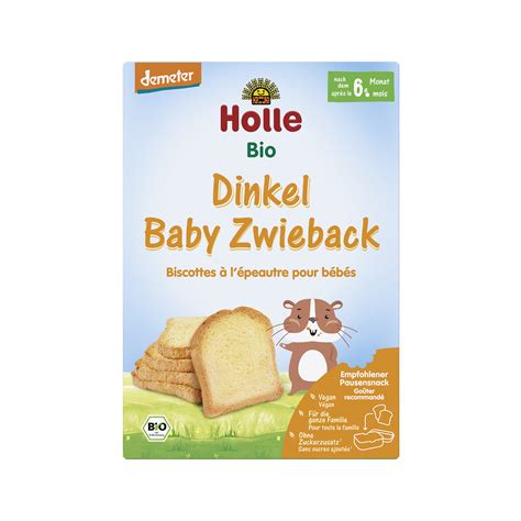 Holle Bio Babyzwieback Dinkel 6 X 200g Online Kaufen