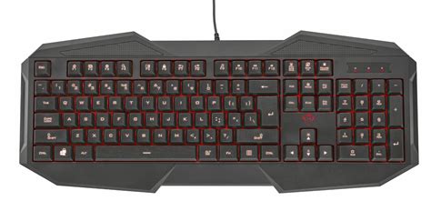 Trust Gaming Gxt Clavier Gaming Noir Amazon Fr Informatique