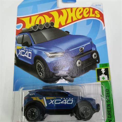 Jual Hot Wheels A VOLVO XC RECHARGE BIRU LOT A Kota Denpasar AzaHotwheelshop