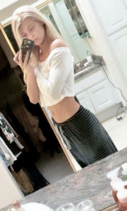 Blonde Mirror Selfie Someoneintx