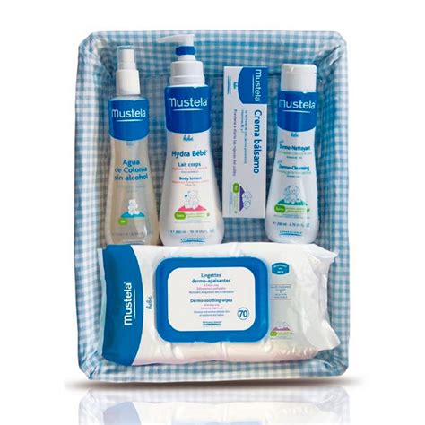 Mustela Canastilla Bebe Azul 5 Uds Farmaciatorrevieja