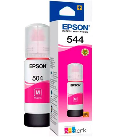 Kit 4 Botellas Tinta EPSON T504 Colores L4150 L4160 L6161 L6171