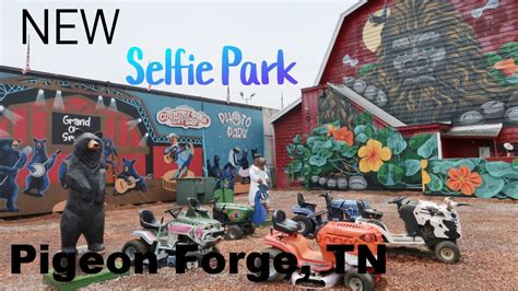 NEW FREE Selfie Park In Pigeon Forge TN YouTube