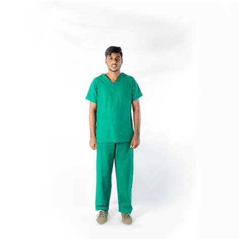 Green Medical Scrubs (Full Kit)