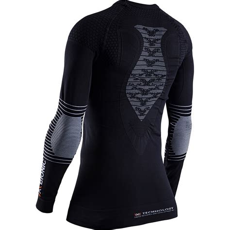 X BIONIC Energizer 4 0 Long Sleeve Base Layer Black Trekkinn