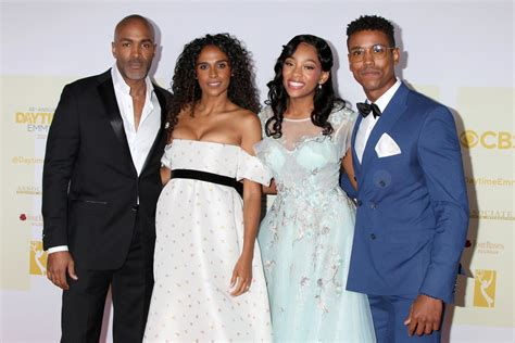 LOS ANGELES JUN 13 - Donnell Turner, Briana Henry, Sydney Mikayla, and