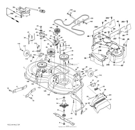 Husqvarna 42 Inch Mower Deck Parts Diagram Catalog Library