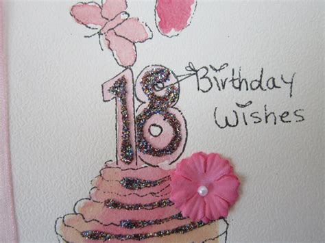 18th Birthday Card Watercolour Card Daughter 18th Birthday Etsy