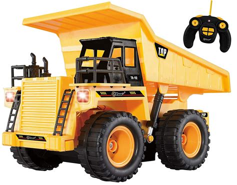 Top Race Channel Fully Functional Rc Dump Truck Battery Powered