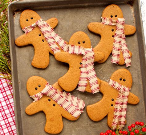 Gingerbread Men Cookies As Decorations The Bearfoot Baker