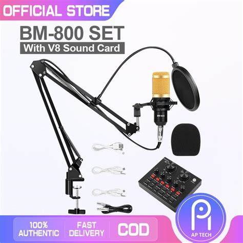 Ap Original Meet Bm Condenser Microphone Kit With V