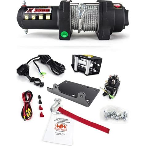 Электрическая лебедка для квадроцикла Master-Winch MW X 3500 12 В 4.01 ...
