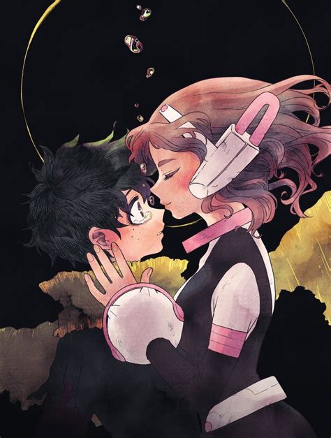 Izuku and ochako fanart – Artofit