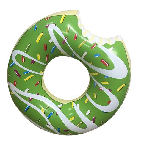 Inflatable Green Giant Donut Pool Float Toys & Raft – RiffSpheres™