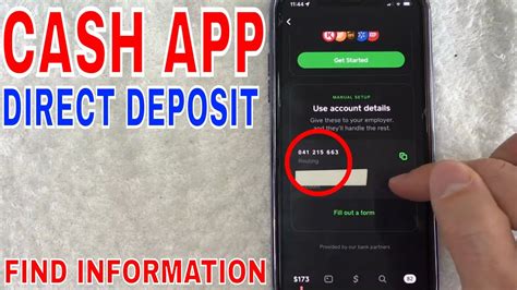 How To Find Cash App Direct Deposit Information Youtube