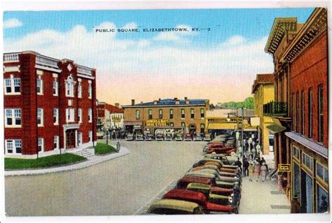 Public Square, Elizabethtown KY | United States - Kentucky - Other, Postcard / HipPostcard