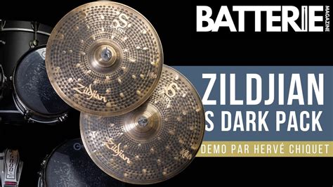 Zildjian S Dark Pack Demo Batterie Magazine Youtube