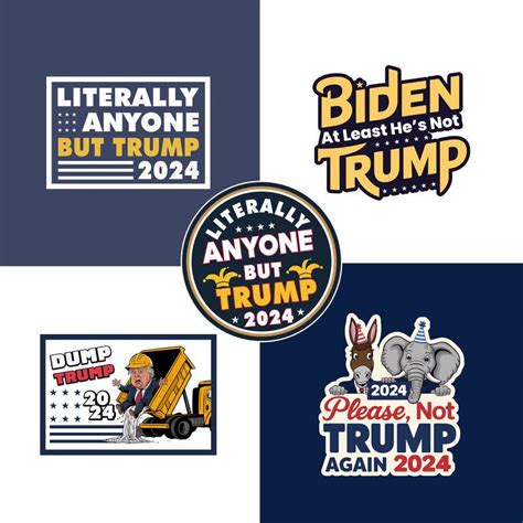 Political Bumper Stickers: Anti-Trump, Pro-Biden | Freelancer