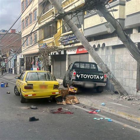 Riobamba Dos Adultos Mayores Murieron Atropellados Por Una Camioneta