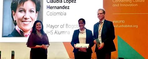 Alcaldesa Claudia López Recibe Reconocimiento En La Décima Edición Del World Urban Forum De Onu