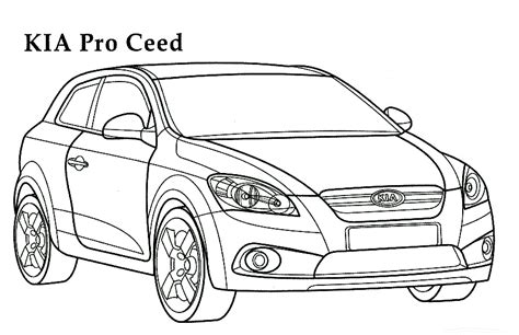 Kia Sorento Coloring Pages