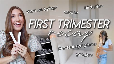 First Trimester Recap Were We Trying Pre Test Symptoms Nausea Body