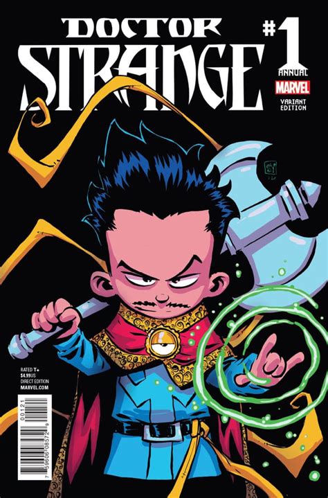 SUPERHÉROES DEL FUTURO PASADO PREVIEW DOCTOR STRANGE ANNUAL 1