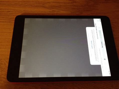 Consomac L iPad mini Retina est concerné par des problèmes de rémanence