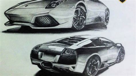 Lamborghini Pencil Drawing at GetDrawings | Free download