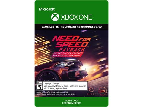 Need For Speed Payback Deluxe Edition Upgrade Xbox One Digital Code