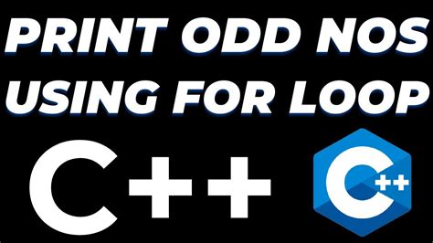 C Program To Print Odd Numbers Using For Loop Using Ways Tutorial