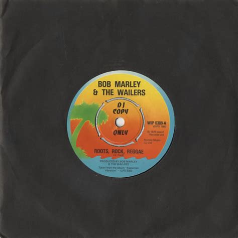 Bob Marley The Wailers Roots Rock Reggae Uk Promo Vinyl Single